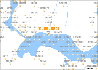map of Alablaboi
