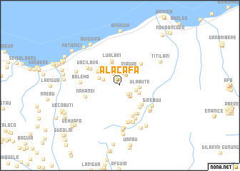 map of Alacafa