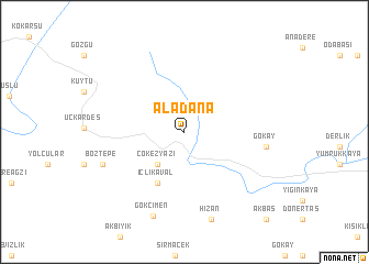 map of Aladana