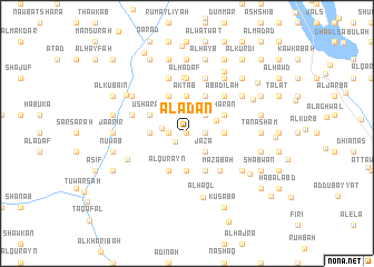 map of Al ‘Adan