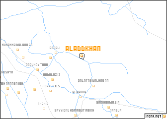 map of Aladd Khān
