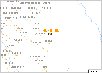 map of Al ‘Adhab