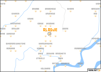 map of Aladje