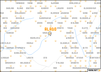 map of Alado