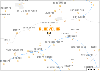 map of Alad\