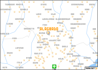 map of Alagbado