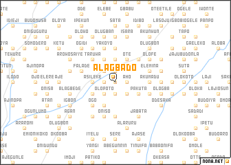 map of Alagbado