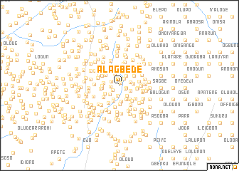 map of Alagbede