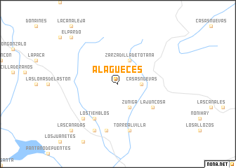 map of Alagüeces