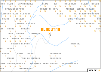 map of Alagutan