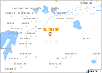 map of Alahena