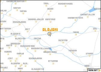 map of Al ‘Ajamī