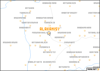 map of Alakamisy