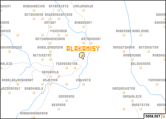 map of Alakamisy