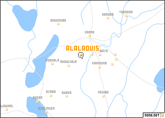 map of Al Alaouis