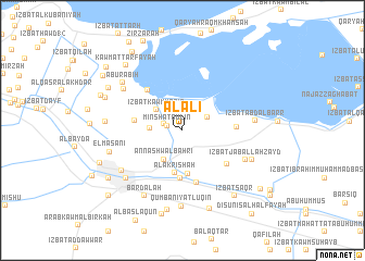 map of Al ‘Ālī