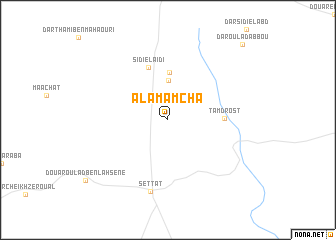 map of Al Amamcha