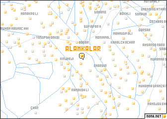 map of Ālam Kalar