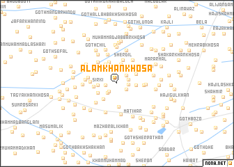 map of Ālam Khān Khosa