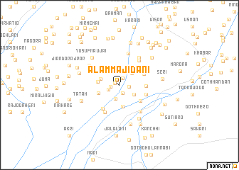 map of Ālam Majidāni