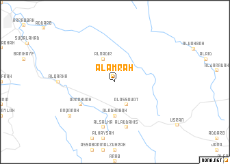 map of Āl ‘Amrah