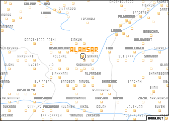 map of ‘Alam Sar