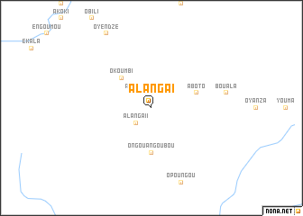 map of Alanga I