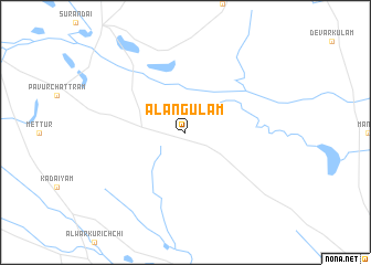 map of Ālangulam