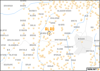 map of Alao