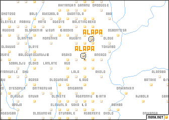 map of Alapa