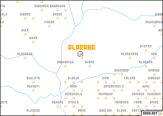 map of Alaraba