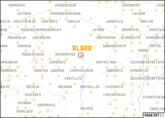 map of Álara
