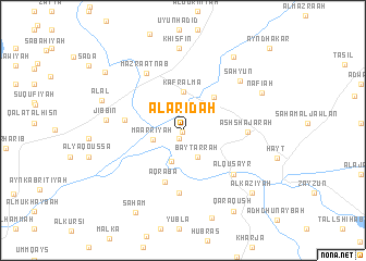 map of Al ‘Āriḑah