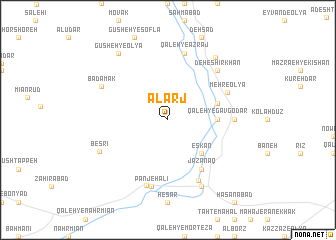 map of Alarj