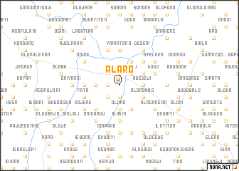 map of Alaro