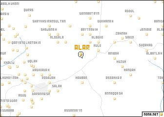 map of Al ‘Ār