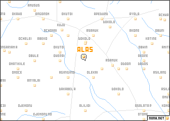 map of Alas