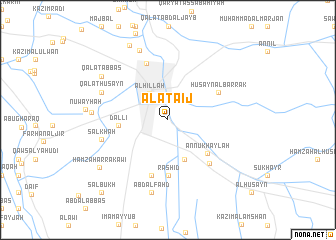 map of Al ‘Atāʼij