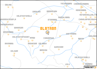 map of Alatmān