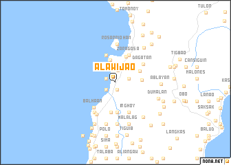 map of Alawijao