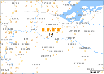 map of Alayunan