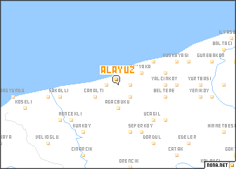 map of Alayüz