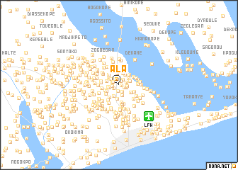 map of Ala