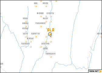 map of Ala