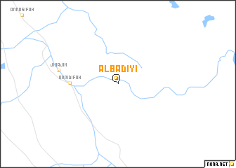map of Al Badīyi‘