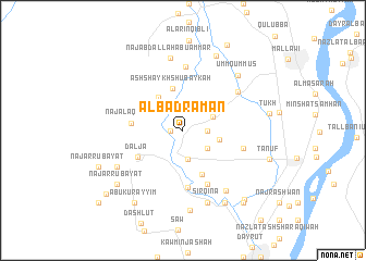 map of Al Badramān