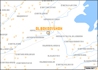 map of Al Bakārishah