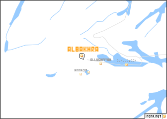 map of Al Bakhrāʼ