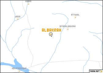 map of Al Bakrah