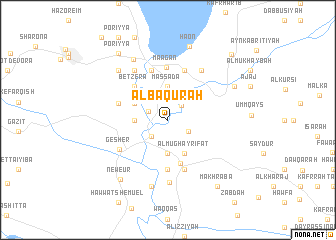 map of Al Bāqūrah